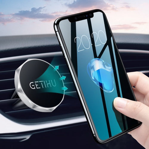 Car Magnetic Air Vent  Smartphone Holder For All iPhones and Samsung smartphone
